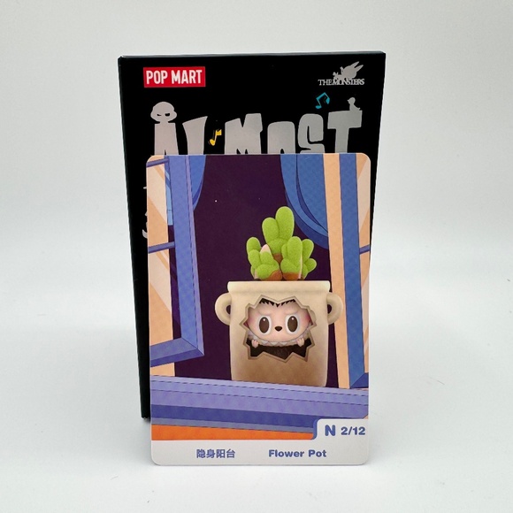 Pop Mart Labubu Almost Hidden Series Confirmed Blind Box – Flower Pot - Picture 1 of 4